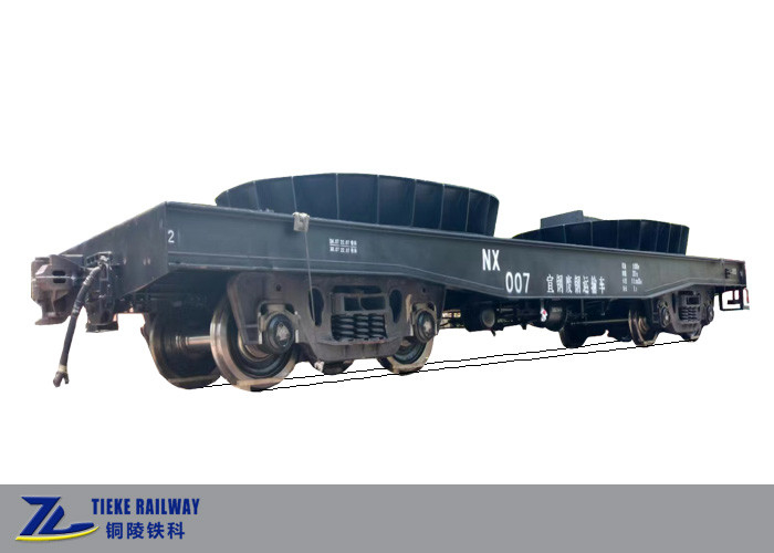 Vagão de carga pesada 100T vagão de transporte de escória de aço vagão ferroviário de fábrica de aço