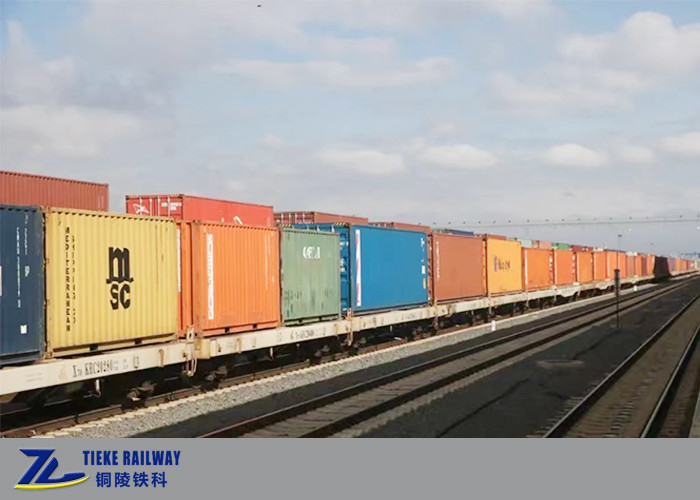 1000 mm de diâmetro ferroviário de contêineres vagão plano carga de pagamento 55 toneladas AAR vagão de freio aéreo