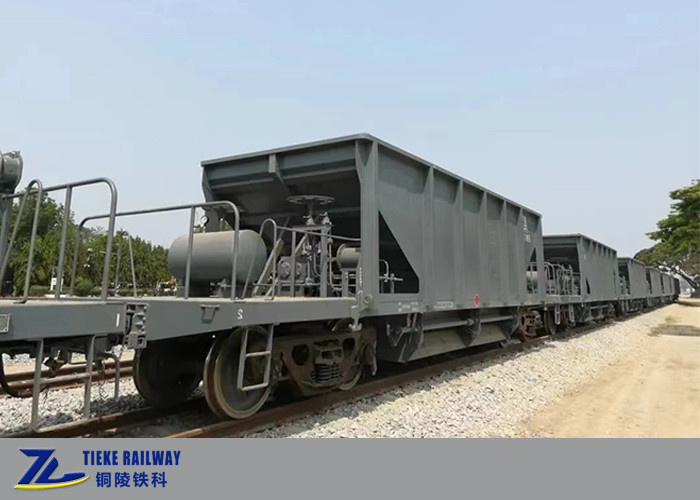 1000 mm de diâmetro Ferroviário de lastro vagão de salto carga de pagamento 40T Capacidade 25 metros cúbicos