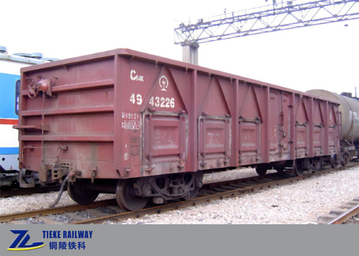 carro de trem superior aberto do vagão da carga 61t 80 km/h para bens gerais
