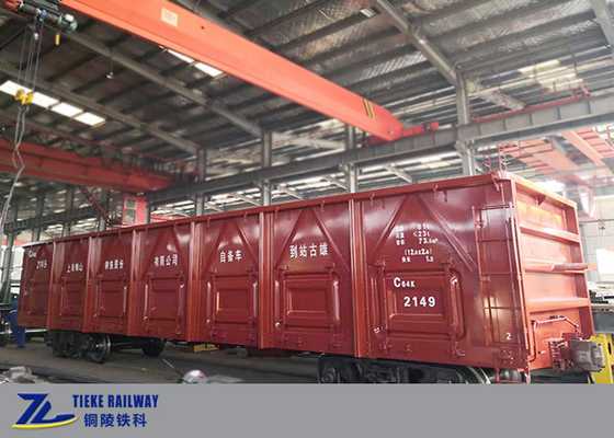 Vagões maiorias superiores abertos 80km/H da carga do Railcar 70t do vagão do padrão do EN