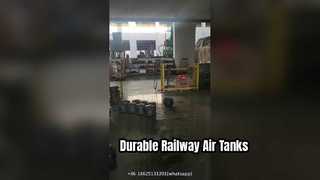 Peças de aço inoxidável do freio dos vagões Railway do reservatório de ar dos tanques de ar T4003