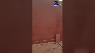 Vista interna do vagão aberto 1520 com portas de descarga inferior